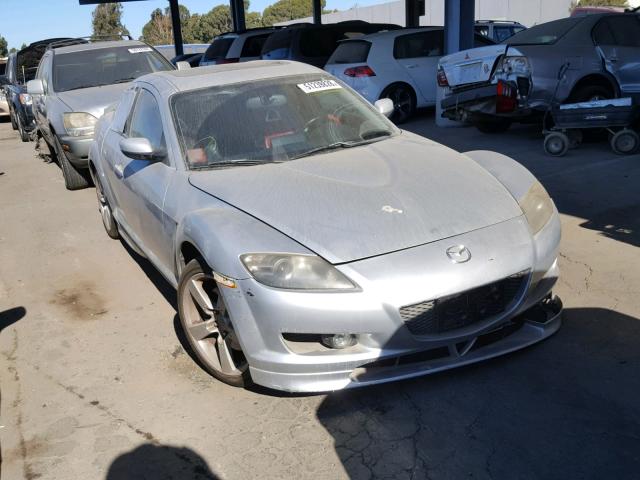 JM1FE17N340125325 - 2004 MAZDA RX8 SILVER photo 1