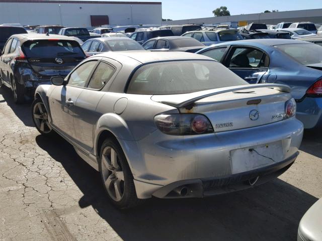 JM1FE17N340125325 - 2004 MAZDA RX8 SILVER photo 3