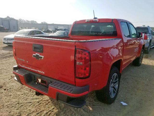 1GCGSBEN0K1152690 - 2019 CHEVROLET COLORADO RED photo 4