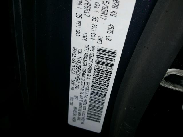 1C4NJDBB0ED649807 - 2014 JEEP COMPASS SP 石墨色 照片 10