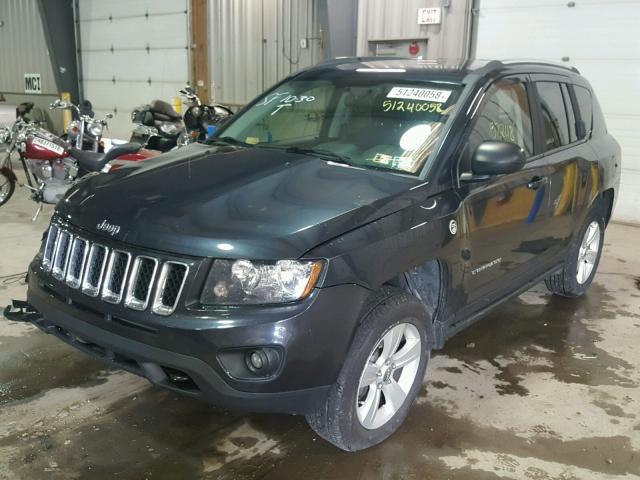 1C4NJDBB0ED649807 - 2014 JEEP COMPASS SP 石墨色 照片 2