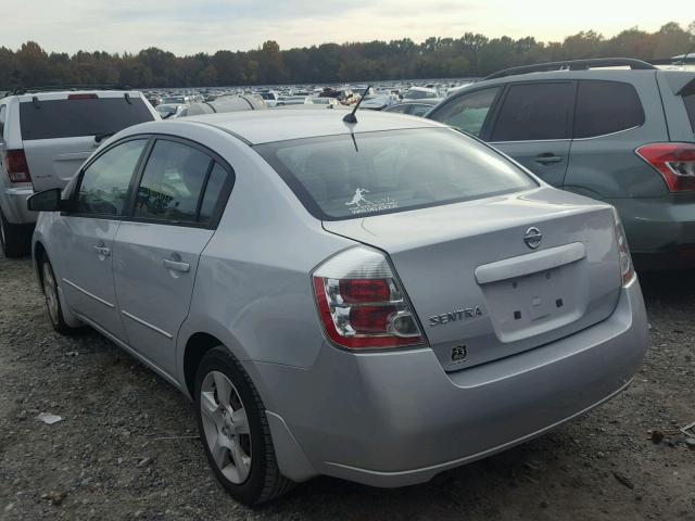 3N1AB61E48L645408 - 2008 NISSAN SENTRA 2.0 SILVER photo 3