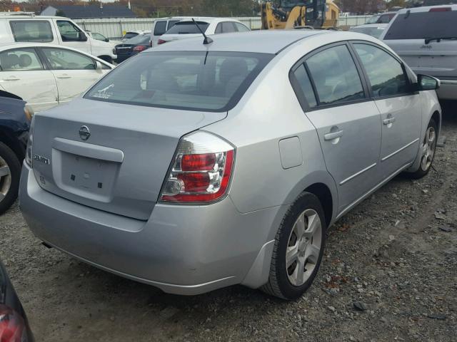 3N1AB61E48L645408 - 2008 NISSAN SENTRA 2.0 SILVER photo 4