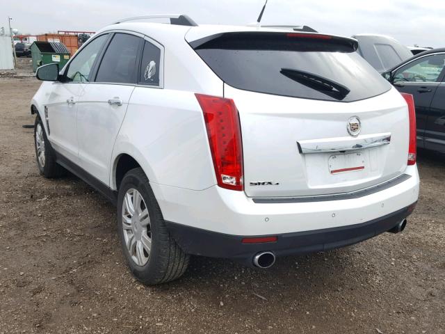 3GYFNDEY3BS519499 - 2011 CADILLAC SRX LUXURY WHITE photo 3