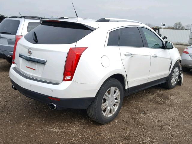 3GYFNDEY3BS519499 - 2011 CADILLAC SRX LUXURY WHITE photo 4