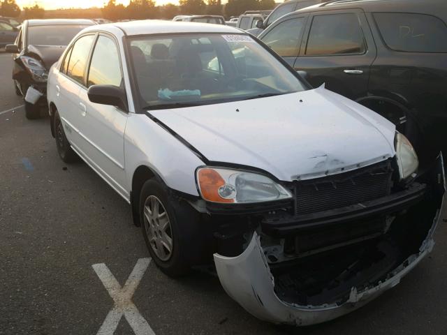 1HGEN26523L000026 - 2003 HONDA CIVIC GX WHITE photo 1