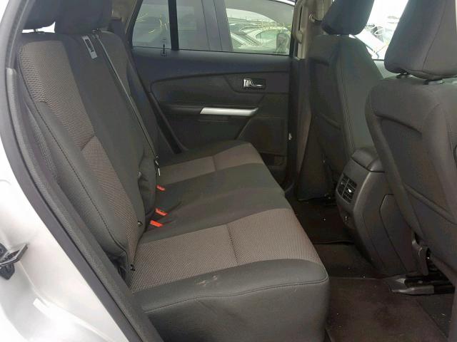 2FMDK4JC0CBA40444 - 2012 FORD EDGE SEL SILVER photo 6