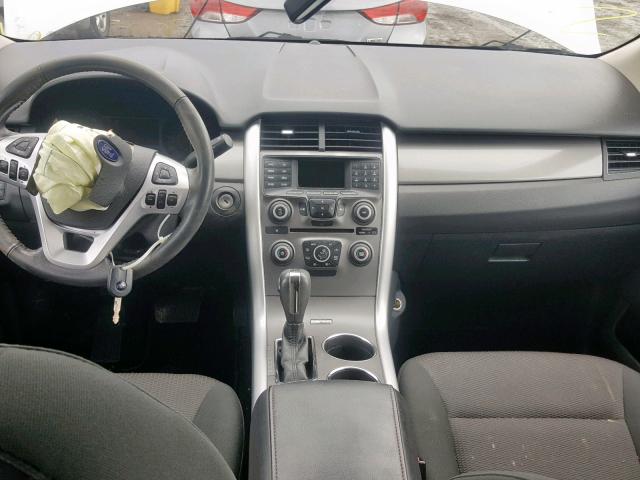 2FMDK4JC0CBA40444 - 2012 FORD EDGE SEL SILVER photo 9