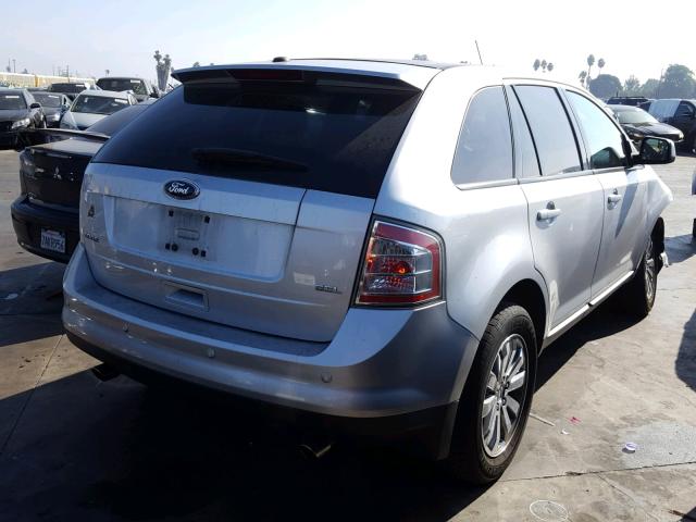 2FMDK3JC3ABB65543 - 2010 FORD EDGE SEL SILVER photo 4