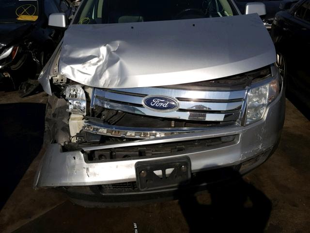 2FMDK3JC3ABB65543 - 2010 FORD EDGE SEL SILVER photo 7