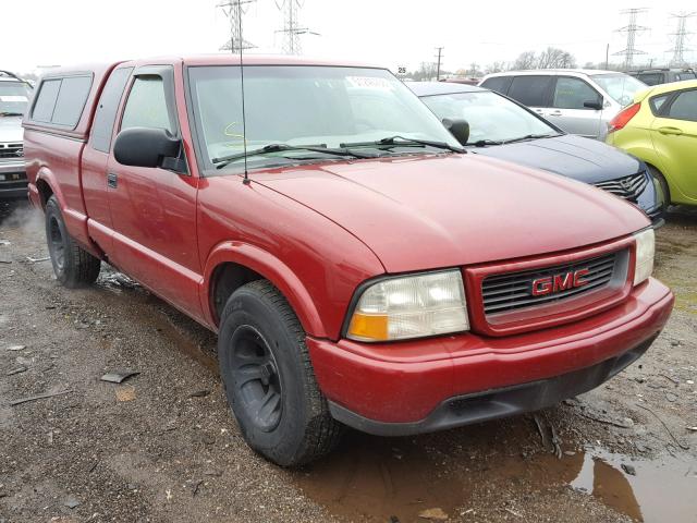 1GTCS19W9Y8196134 - 2000 GMC SONOMA MAROON photo 1