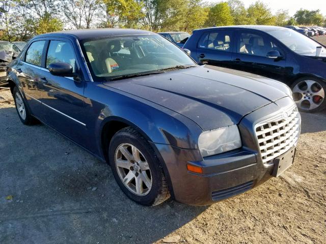 2C3LA43R57H863012 - 2007 CHRYSLER 300 BLUE photo 1