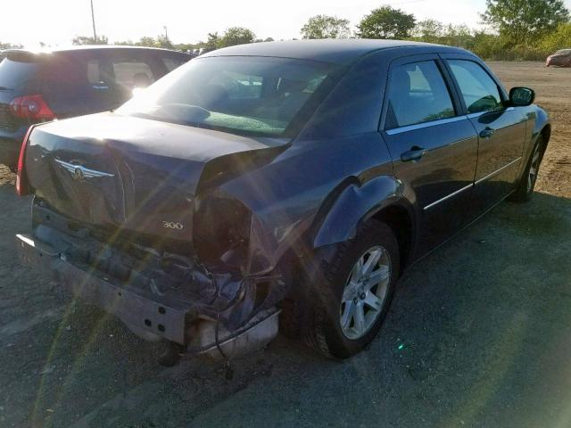 2C3LA43R57H863012 - 2007 CHRYSLER 300 BLUE photo 4