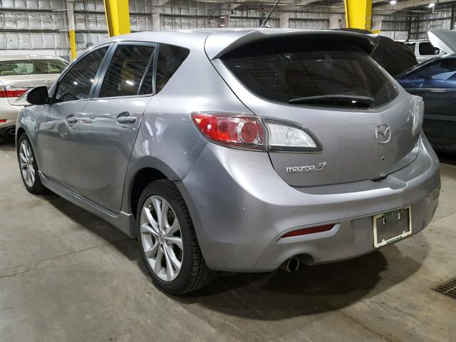 JM1BL1H6XA1209045 - 2010 MAZDA 3 S SILVER photo 3