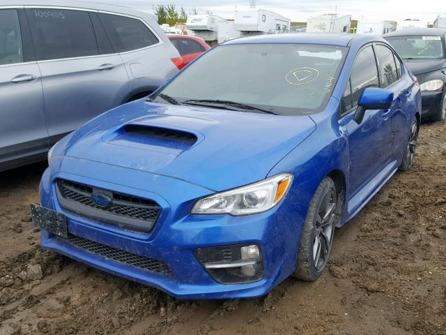 JF1VA1E6XH8826380 - 2017 SUBARU WRX PREMIU BLUE photo 2