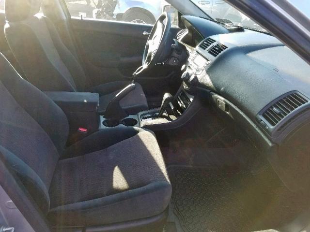 1HGCM56463A146556 - 2003 HONDA ACCORD LX SILVER photo 5