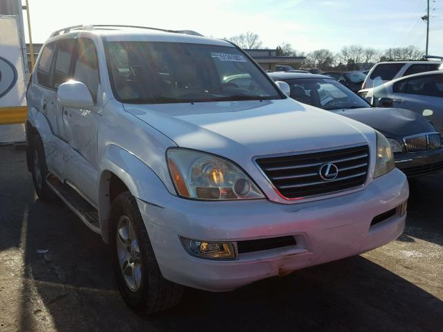 JTJBT20X840047854 - 2004 LEXUS GX 470 WHITE photo 1