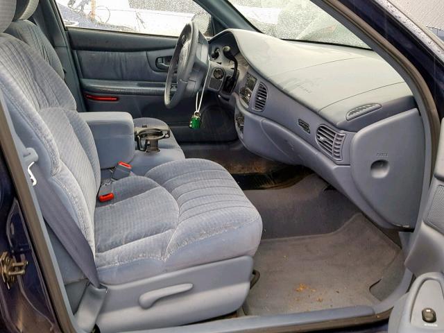 2G4WS52MXX1494265 - 1999 BUICK CENTURY CU BLUE photo 5