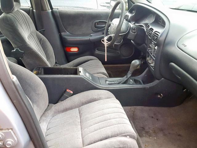 1G2WJ52K7XF262905 - 1999 PONTIAC GRAND PRIX SILVER photo 5