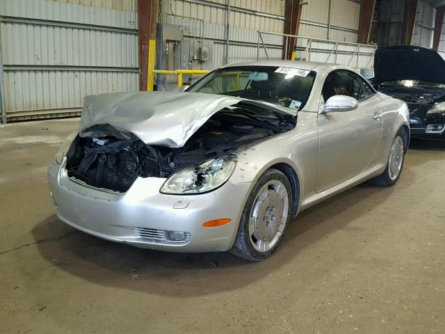 JTHFN48Y750066984 - 2005 LEXUS SC 430 SILVER photo 2