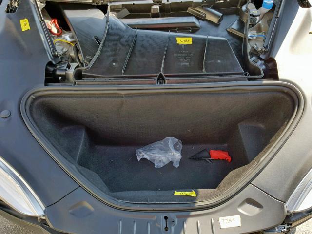 5YJSA1E28JF286138 - 2018 TESLA MODEL S أسود صورة 7