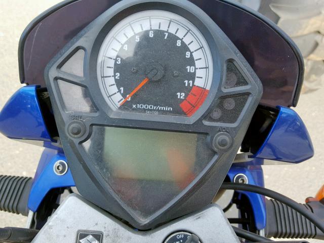 JS1VP53A552101494 - 2005 SUZUKI SV650 BLUE photo 8