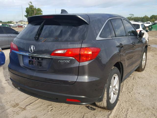 5J8TB3H54FL005056 - 2015 ACURA RDX TECHNO CHARCOAL photo 4