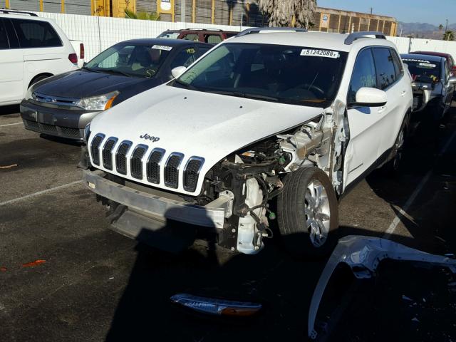 1C4PJLDB9GW157798 - 2016 JEEP CHEROKEE L WHITE photo 2