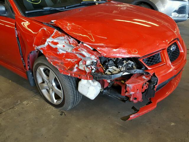 JF1GG67656G808986 - 2006 SUBARU IMPREZA 2. RED photo 9