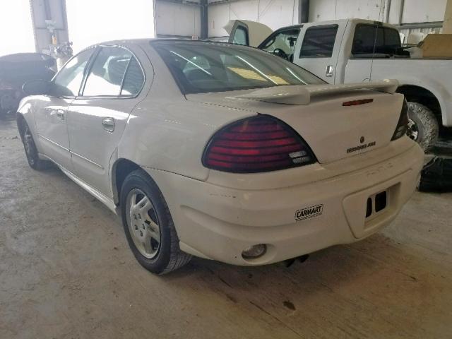 1G2NE52E75M218096 - 2005 PONTIAC GRAND AM S WHITE photo 3