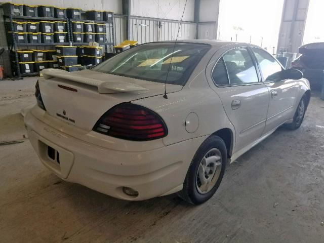 1G2NE52E75M218096 - 2005 PONTIAC GRAND AM S WHITE photo 4