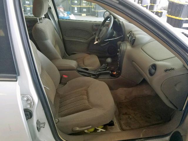 1G2NE52E75M218096 - 2005 PONTIAC GRAND AM S WHITE photo 5