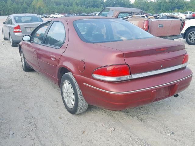 1C3EJ46XXYN157794 - 2000 CHRYSLER CIRRUS LX RED photo 3