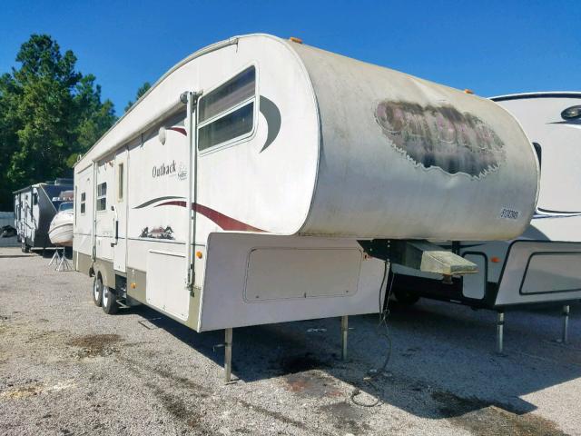 4YDF32F258S630289 - 2008 KEYSTONE OUTBACK WHITE photo 1