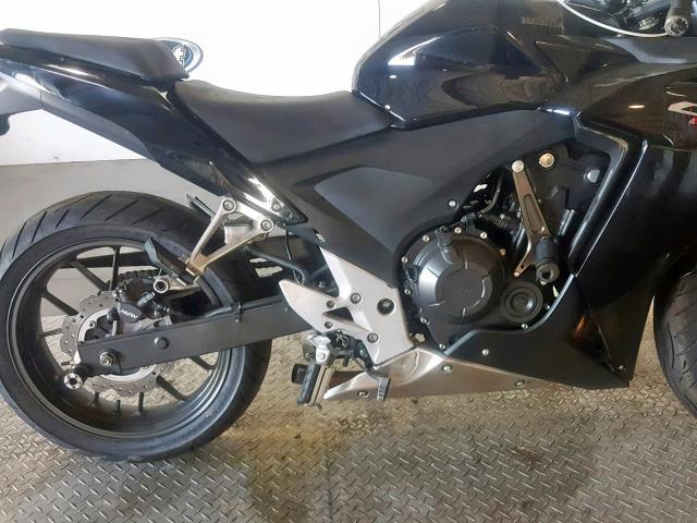 MLHPC4416D5002034 - 2013 HONDA CBR500 R BLACK photo 7