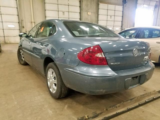 2G4WC582671106807 - 2007 BUICK LACROSSE C BLUE photo 3