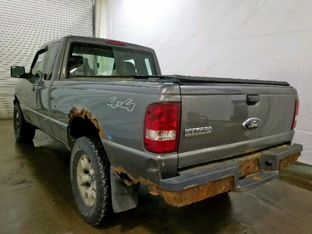 1FTZR45E57PA53299 - 2007 FORD RANGER SUP GRAY photo 3