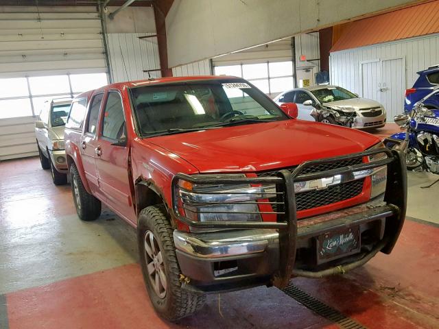 1GCJTDDE7A8100088 - 2010 CHEVROLET COLORADO L RED photo 1