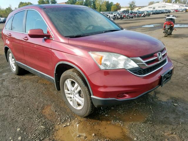 5J6RE4H79BL030062 - 2011 HONDA CR-V EXL RED photo 1