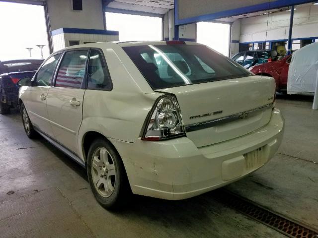 1G1ZT62895F339809 - 2005 CHEVROLET MALIBU MAX 白色 照片 3