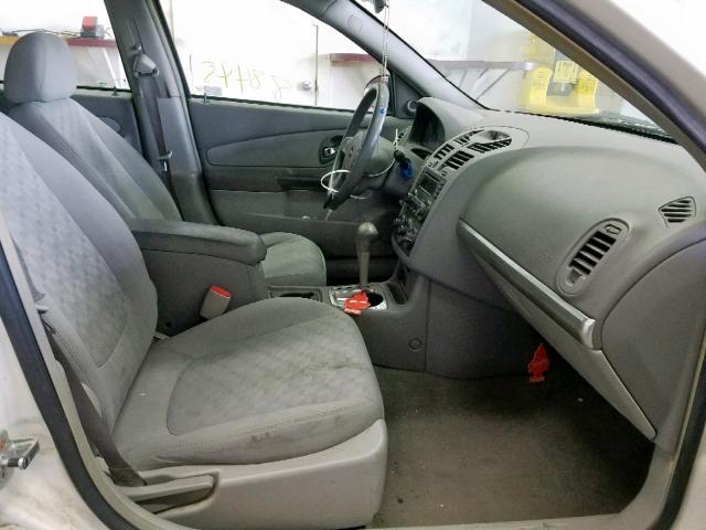 1G1ZT62895F339809 - 2005 CHEVROLET MALIBU MAX 白色 照片 5
