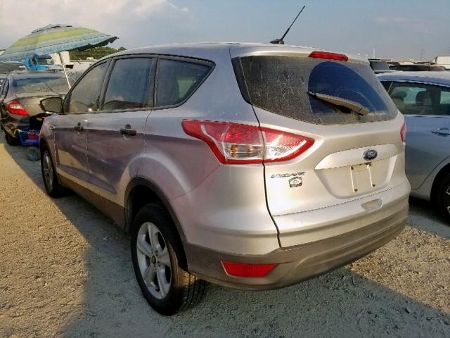 1FMCU0F72FUA51972 - 2015 FORD ESCAPE S SILVER photo 3