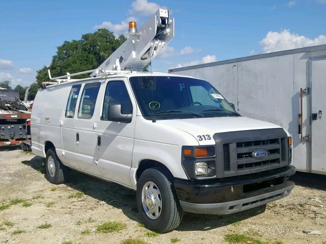 1FTSS34L18DA20299 - 2008 FORD E350 WHITE photo 1