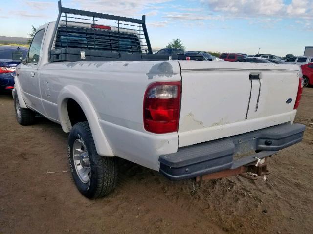 1FTZR11V6YPC00008 - 2000 FORD RANGER WHITE photo 3