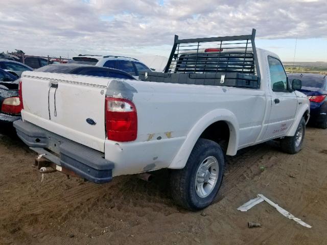 1FTZR11V6YPC00008 - 2000 FORD RANGER WHITE photo 4