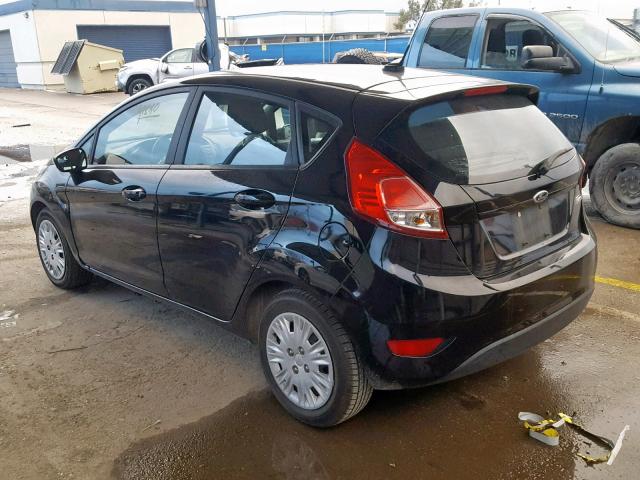 3FADP4TJ3GM127525 - 2016 FORD FIESTA S BLACK photo 3