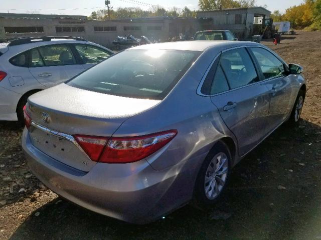 4T4BF1FKXGR531085 - 2016 TOYOTA CAMRY LE SILVER photo 4