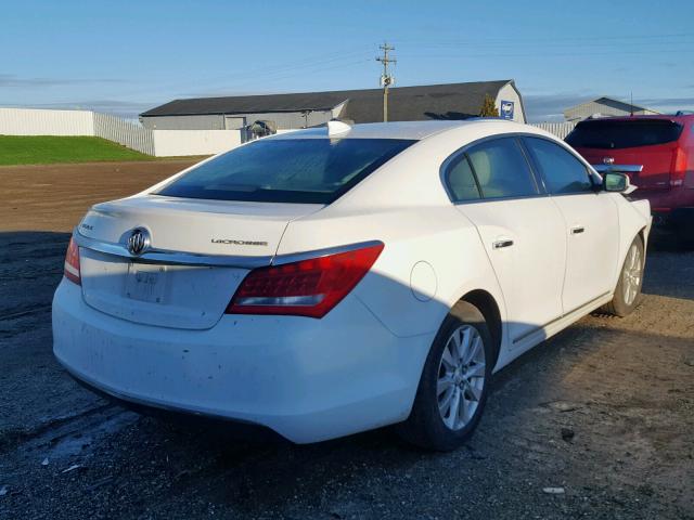 1G4GA5GR7GF169755 - 2016 BUICK LACROSSE WHITE photo 4