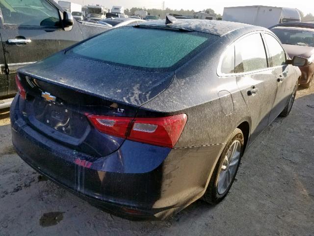 1G1ZD5ST1JF248765 - 2018 CHEVROLET MALIBU LT BLUE photo 4