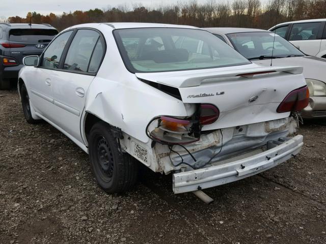 1G1NE52J916261323 - 2001 CHEVROLET MALIBU LS თეთრი ფოტო 3